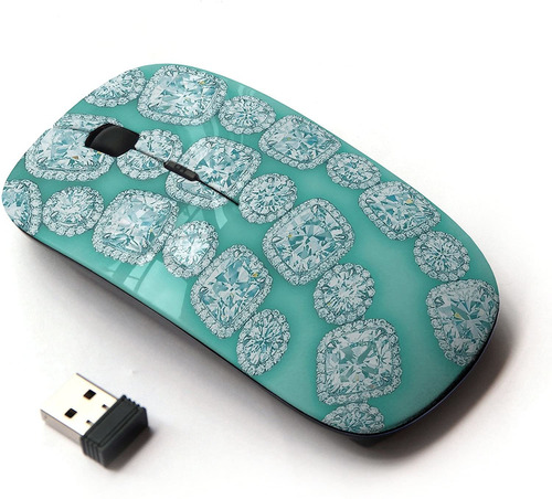 Mouse Koolmouse, Dibujo Diamantes/inalambrico Optico