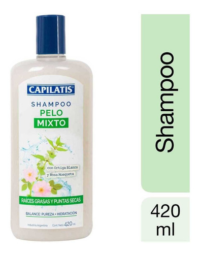 Pack X 6 Unid. Shampoo  Pelo Mixto X420ml Capilatis