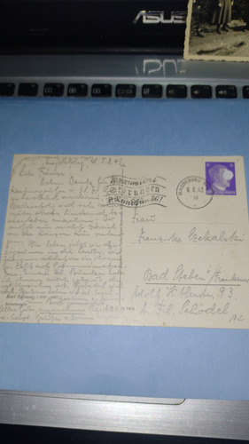 Alemania 3er Reich Postal Estampilla Circulada