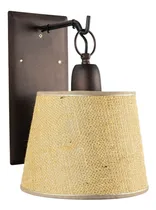 Comprar Apliques Pared Estilo Industrial con Pantalla Arpillera. Fabrica directo. Venzar