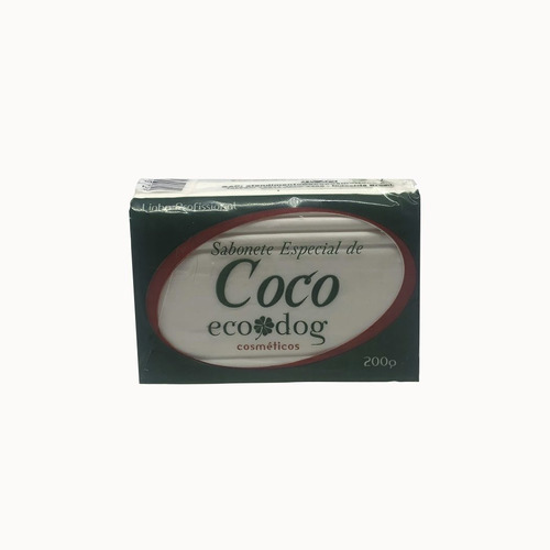 Ecodog Jabon En Barra De Coco 200g Para Perros