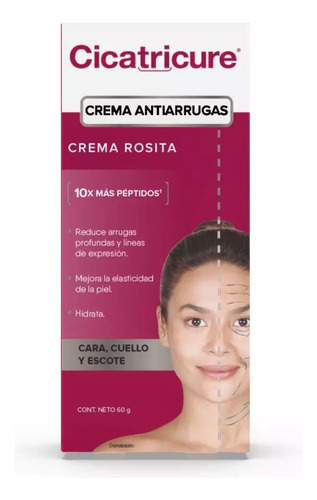 Crema Rosita Antiarrugas 60g Cicatricure 