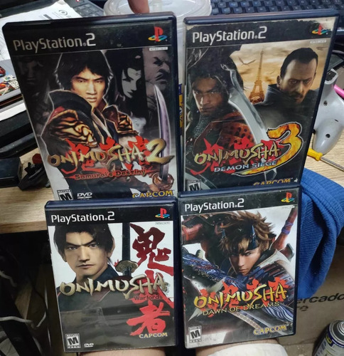 Ps 2 Onimusha Coleccion 1 2 3 Down Of Dreams Playstation 2