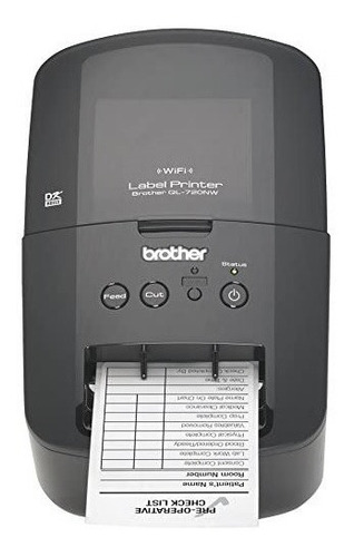 Impresora Térmica Etiquetadora Brother Ql 720nw Cod De Barra