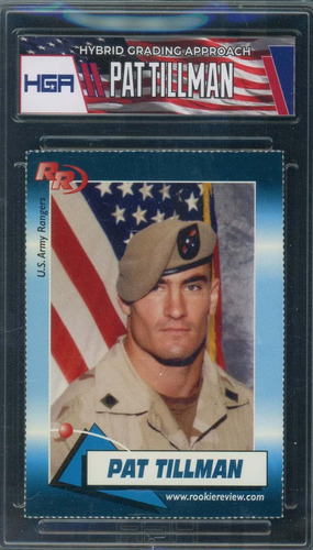 Pat Tillman 2004 Revisión De Novatos Tarjeta De Los Rangers 