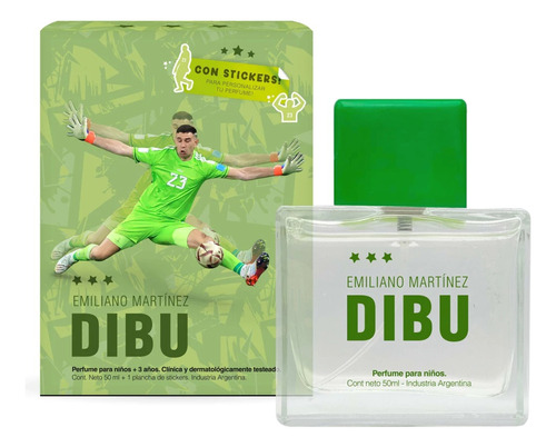 Perfume Infantil Emiliano Dibu Martinez Original 50ml