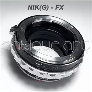 A64 Adaptador Lente Nikon G - Cuerpo Fujifilm Fx X-t3 X-h1
