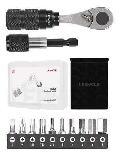 Kit De Destornillador Con Llave De Trinquete Pequeña,