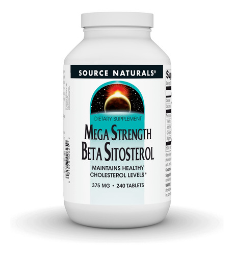 Suplemento Source Naturals Mega Strength Beta Sitosterol
