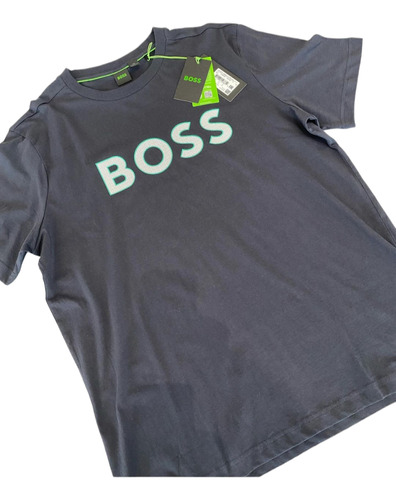 Remera Hugo Boss Boss Azul Oscuro