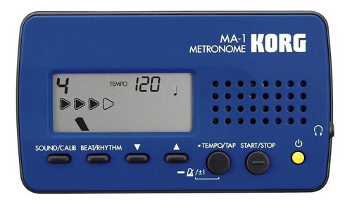 Metrónomo Korg Ma-1 Color Azul