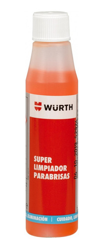 Pack 10x Limpia Parabrisas 32ml Wurth Concentrado Mojostore