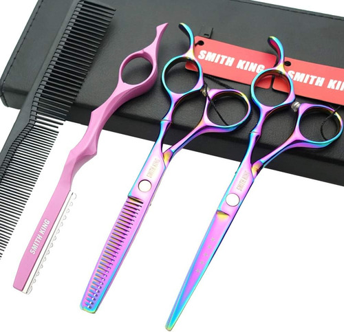 Tijeras Profesionales De 6   Para Corte De Cabello- Arcoiris