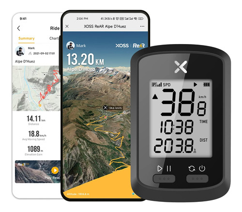 Xoss G Gps Bike Computer, Velocímetro Y Odómetro De Biciclet