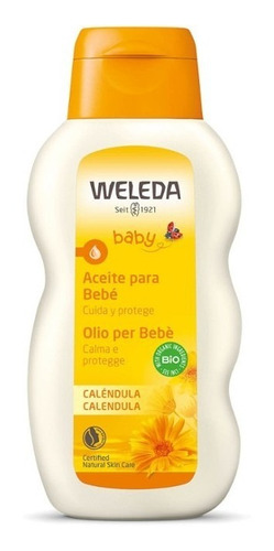 Imagen 3 de 8 de Aceite De Caléndula Weleda Bebé + Masajes De Shantala Libro