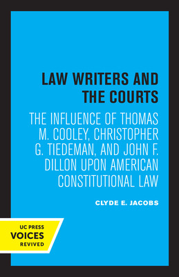 Libro Law Writers And The Courts: The Influence Of Thomas...