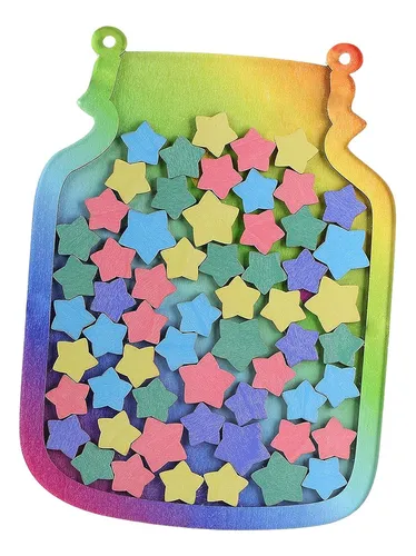 Frascos De De Madera Tabla De Estrellas Del Aula Para Niños