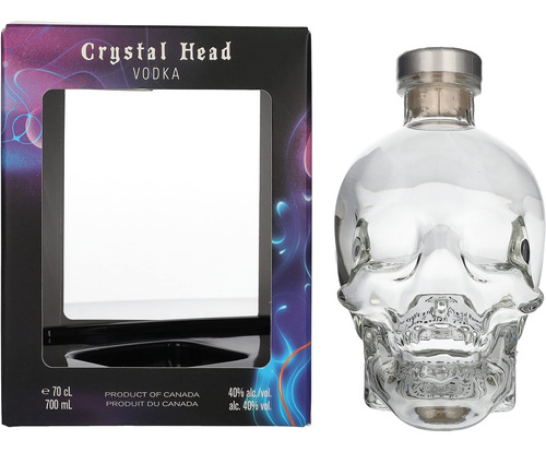 Vodka Crystal Head Litro