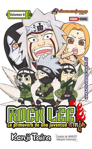 Panini Manga Rock Lee N.6