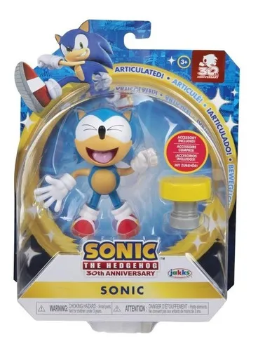 Sonic Mu eco Figura The Hedgehog 30th Anniversary Playking
