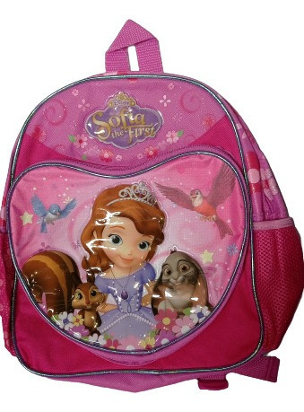 Bolso Morral Princesa Sofia Disney Original 31,5 Cm 