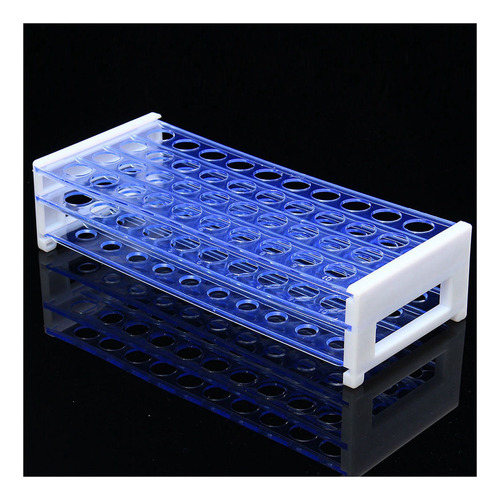 Soporte De Plástico Para Tubos De Ensayo De Laboratorio De 3