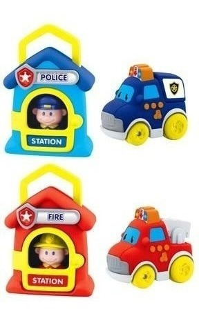 Citi Heroes Playset Vehículo Sonido Navystar Lionels 038a