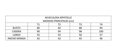 Imagen 9 de 10 de Musculosa Krystelle Jelue Pijama Dama Mujer Verano Comodo