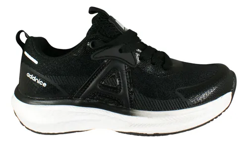 Zapatillas Addnice Chicago Negro Niños 30-36 Deporfan