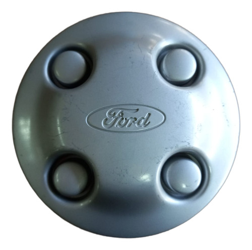 Juego De 4 Centro Llanta Ford Sierra 1.6 Original Detalles Gris