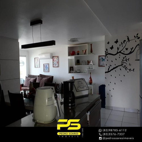 Apartamento Com 3 Dormitórios À Venda, 92 M² Por R$ 430.000 - Intermarés - Cabedelo/pb - Ap3911