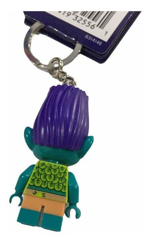 Imagen 3 de 3 de Mini Llavero Lego Branch Trolls