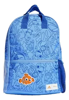 Mochila Infantil Estampa Nemo Fundo Do Mar Disney adidas Cor Azul