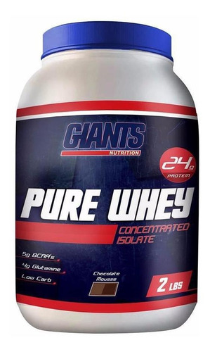 Pure Whey 900g Morango - Giants Nutrition