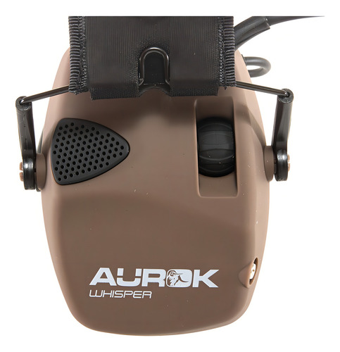 Difusor electrónico Aurok Whisper, 22 decibelios, color marrón