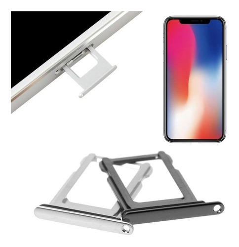 Ranura Bandeja De Chip Sim Tray Porta Sim Para iPhone X