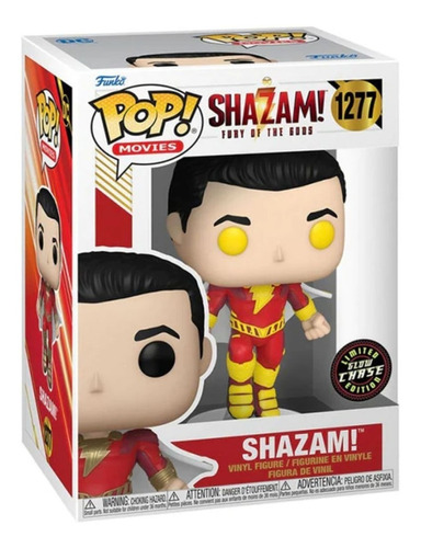 Funko Pop! Shazam Fury Of The Gods - Shazam Glow Chase #1277