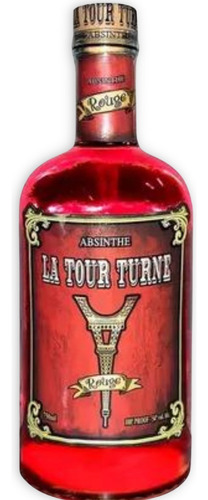 Licor De Hierbas Absenta La Tour Turne Roja Kit X2u 750ml