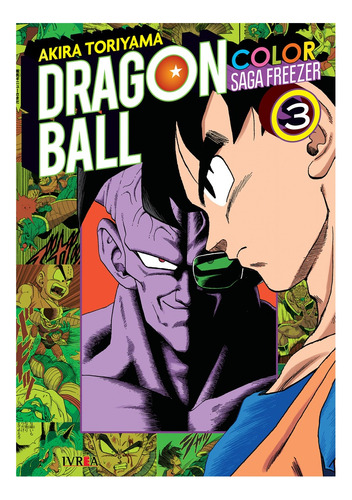Manga Dragon Ball Color Saga Freezer Ivrea Tomo 3 Dgl Games
