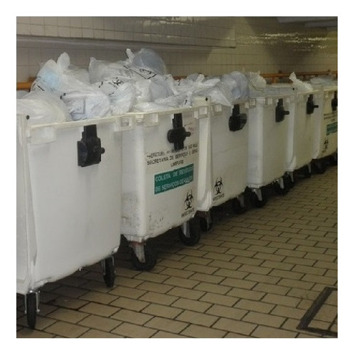 Saco De Lixo Hospitalar Resíduo Infectante 60 Litros C/100
