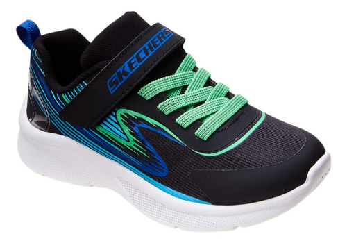 Skechers Microspec Accelerate Meninos 405503LB_BLK