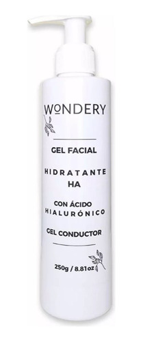 Gel Hidratante Activador De Microrriente Wondery 250 G