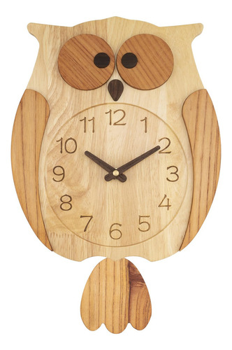 Couperos Reloj De Pared De Pendulo Decorativo De Madera De B