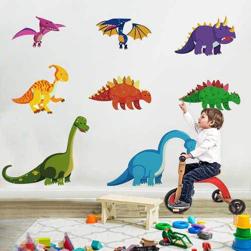 Dekosh Calcomanías De Pared De Dinosaurios Para Decoración D