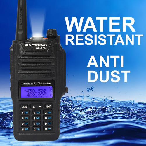 Handy Baofeng Water Resistant + Vhf + Uhf + Fm  / Ip67 Nuevo