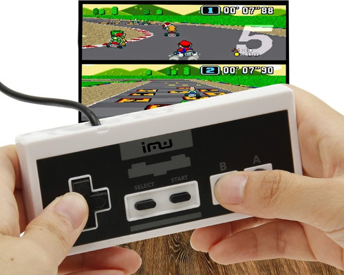 Controles Para Nintendo Mini Nes Classic Edition Color Gris