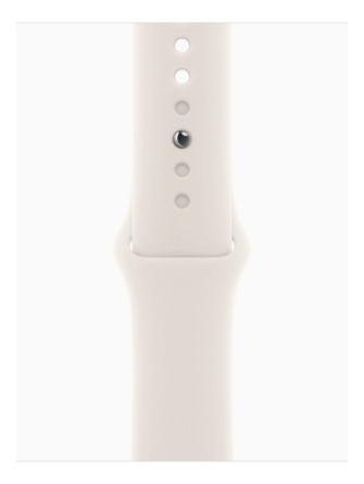 Apple Watch Se 40mm Gps Starlight ( Estelar ) Bege Mesh Bege Branco