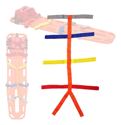 Yy Spider Strap Fijación Espinal Inmovilización Personal Ems