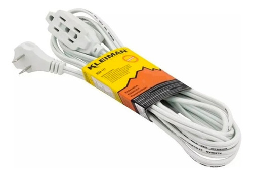 Extensión Eléctrica Uso Doméstico 10 Mts Blanca Kley Ext-007
