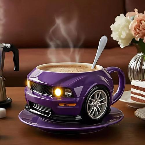 Taza De Café De Cerámica Hecha A Mano En Forma De T Con Form